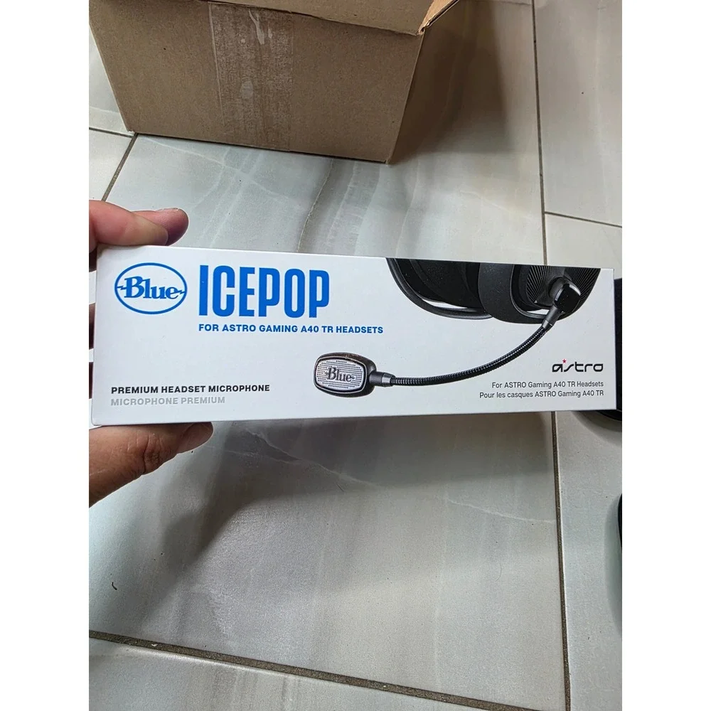 Astro A40 TR Gaming Headset Black Green with Blue Icepop Premium Microphone‎ A3